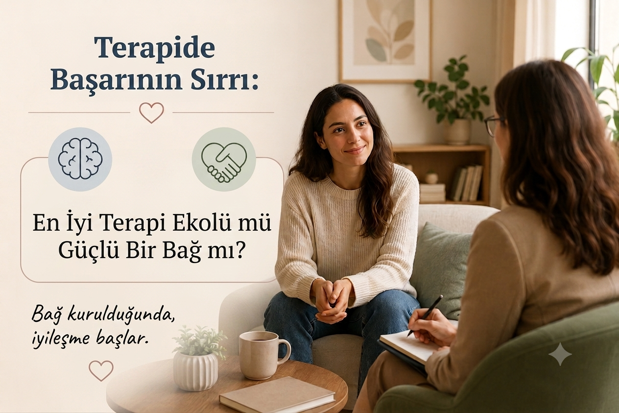 Terapide Başarının Sırrı: En İyi Terapi Ekolü mü, Güçlü Bir Bağ mı?